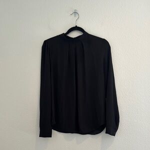 Halogen - Black Long Sleeve Blouse - Black - Size S